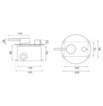 Set de dus incastrat Rea Lungo Grip Gun Grey  + BOX - imagine 8