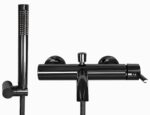 Baterie pentru cada Rea Lungo Black metallic