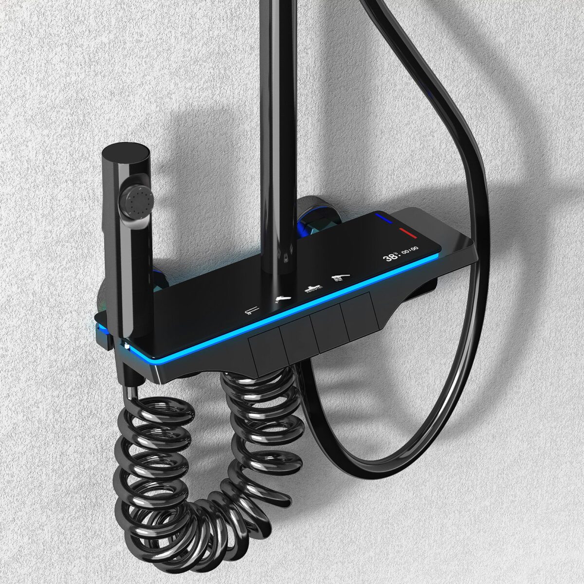 Set dus REA Savio Led Black - imagine 1