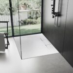 Cadita de dus Bazalt Long White 80x120 - imagine 2