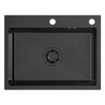 Chiuvetă inox LUKE 110 WORKSTATION Black - imagine 3