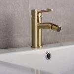 Baterie pentru bideu Rea Lungo Gold Brush