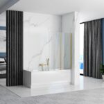 Panou pentru cada pliabil Rea Agat-2 100 BRUSH GOLD