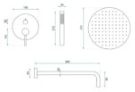 Set de dus incastrat Rea Lungo Copper Brush   + BOX - imagine 8