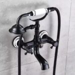 Baterie pentru cadă Rea Rustico Old Black