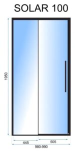 Usa pentru dus SOLAR GOLD 100 - imagine 4