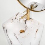 Lavoar de sine stătător REA ceramic de podea ARIS - imagine 2