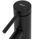 Baterie pentru lavoar Rea Foss BLACK negru low - imagine 6
