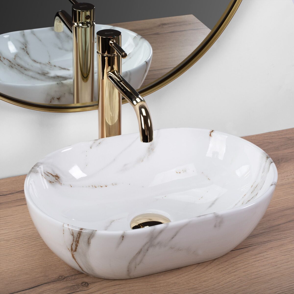 Lavoar pe blat Rea AMELIA MINI AIAX SHINY - imagine 1