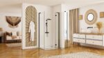 Cabina dus REA Hugo Black 100x80 - imagine 2