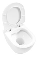Vas WC suspendabil Rea Carter 24cm N2 Rimless - imagine 3