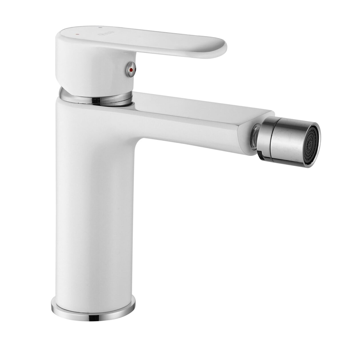 Baterie bideu Rea Bloom White chrom - imagine 1