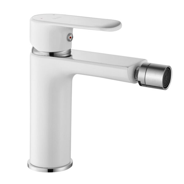 Baterie bideu Rea Bloom White chrom