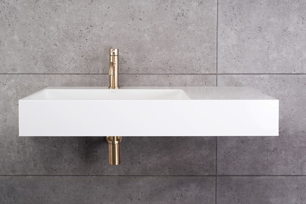Lavoar pentru blat  Archi 90 CM White - imagine 4