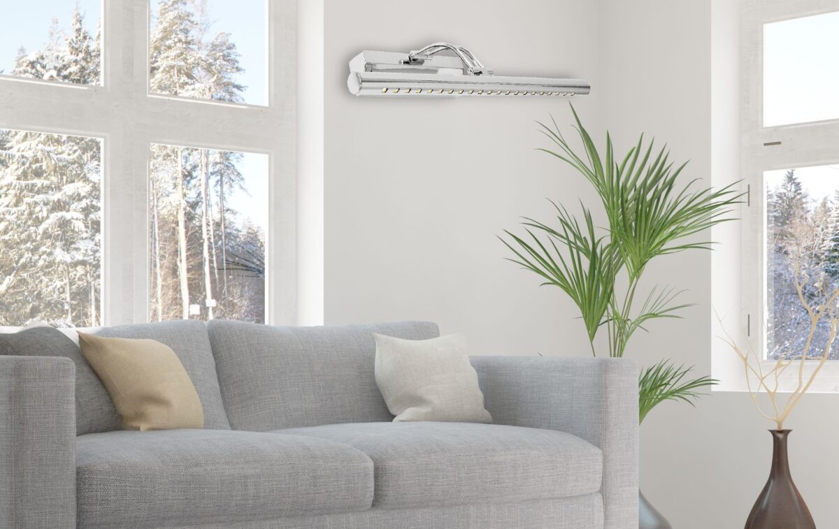 APLICA de baie LED pentru oglinda 5W 40CM APP364-1W Crom - imagine 6