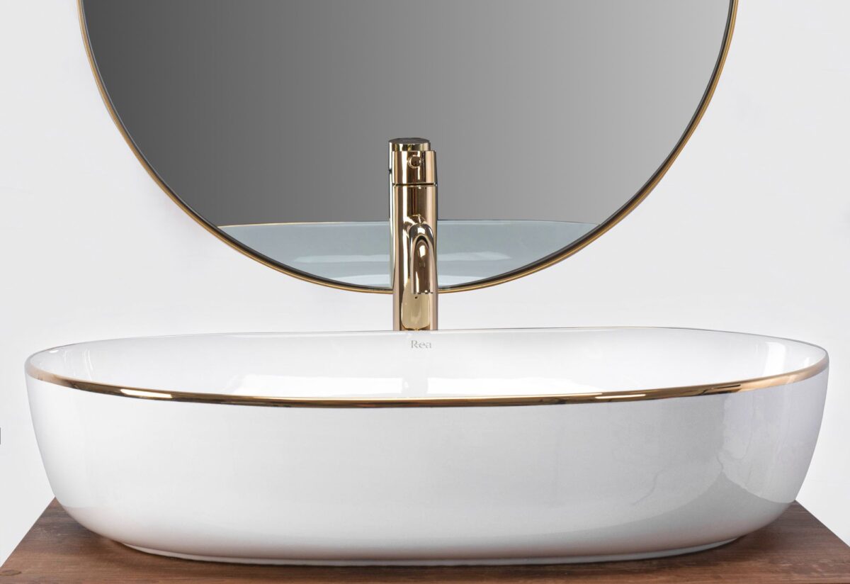 Lavoar de blat Rea CLEO White Gold Edge - imagine 4