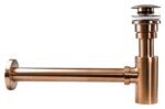 Sifon pentru lavoar Rea cu Dop klik-klak REA COPPER MAT