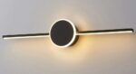 APLICA de baie LED pentru oglinda 60CM APP849-1W ROUND BLACK - imagine 2