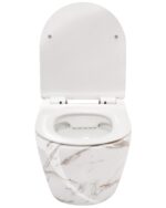 Vas WC suspendat Rea Carlos Slim Lava Shiny - imagine 2