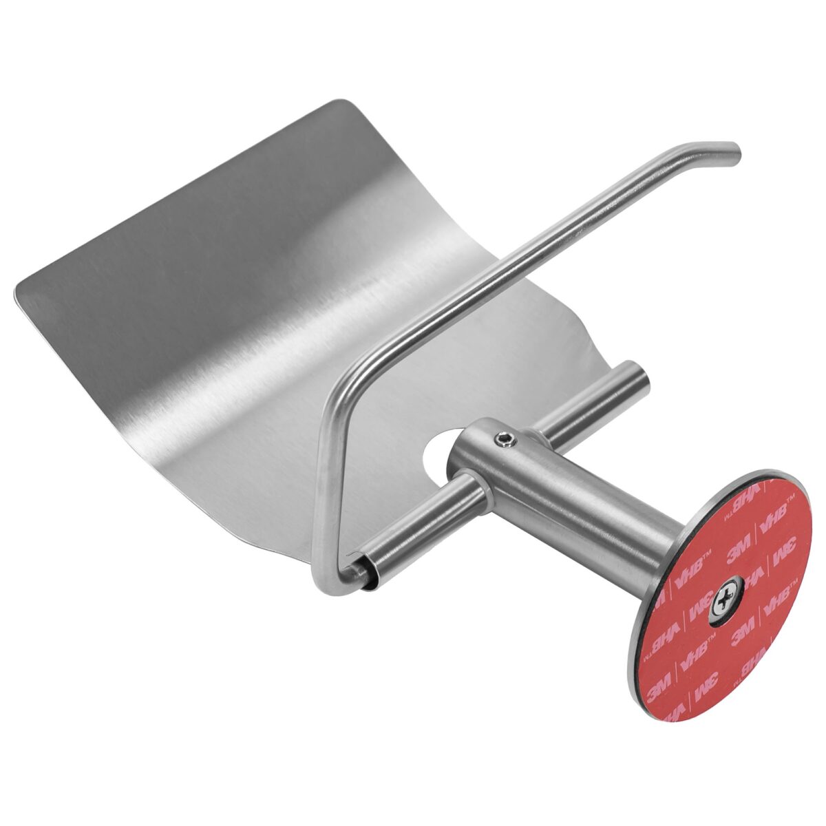 Suport hârtie igienică Nichel Brush INOX 322219 DUO - imagine 3