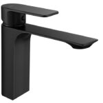 Baterie pentru baie REA Urban Black Low - imagine 2