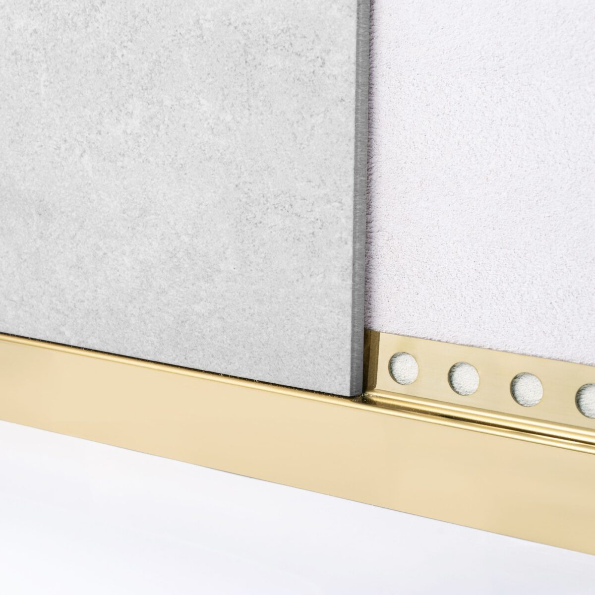 Bandă frontală pentru cădiță de duș 120cm Gold - imagine 1