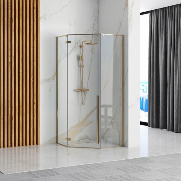 Cabina de dus DIAMOND GOLD 100x100