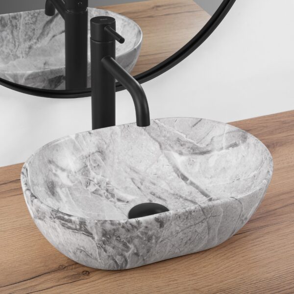 Lavoar pe blat Rea AMELIA MINI STONE MATT