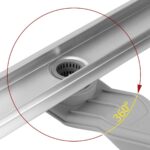 Rigola dus REA Neox Superflow BRUSH NICKEL 80