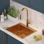 Chiuvetă inox RUSSEL 110 Copper - imagine 2