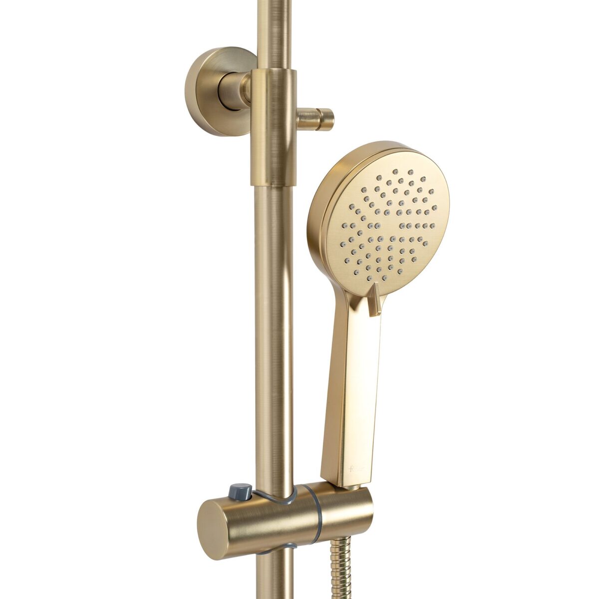 Set dus cu termostat Rea PAROT BRUSHED GOLD - imagine 5