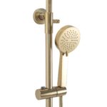 Set dus cu termostat Rea PAROT BRUSHED GOLD - imagine 5