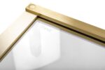 Cabina dus REA Hugo 100x100 Gold Brush - imagine 7
