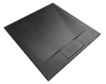 Cadita de dus Bazalt negru 90x90 - imagine 4