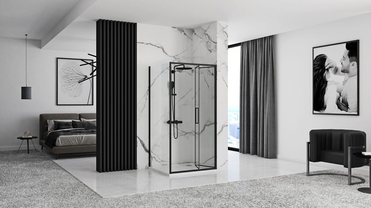 Cabina dus De colt Rapid Fold - imagine 3