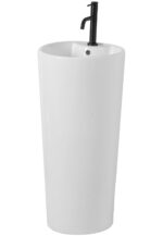 Lavoar freestanding de sine stătător Rea BLANKA Alb - imagine 5