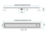 Rigola dus Rea NEOX BRUSH NICKEL 50 - imagine 7