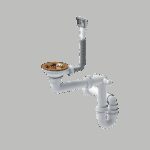 Chiuvetă inox ANTHONY 60 COPPER - imagine 4