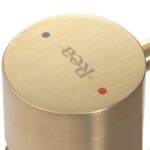 Baterie lavoar Rea Tess Brush Gold High - imagine 4