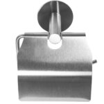 Suport hârtie igienică Nichel Brush INOX 322219 DUO - imagine 2