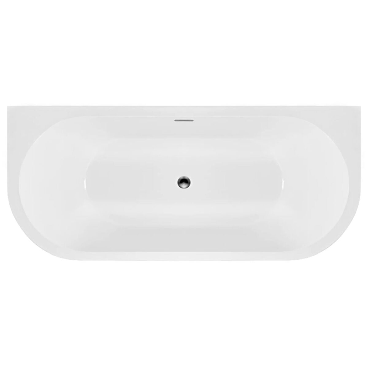 Cada din acril freestanding OLIMPIA 170cm - imagine 3