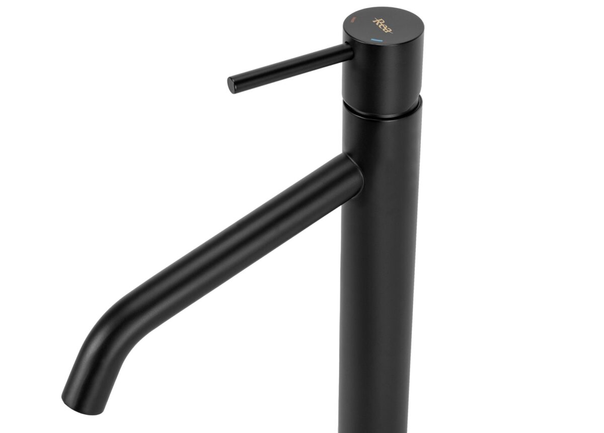 Baterie pentru baie Rea Level Black High - imagine 3