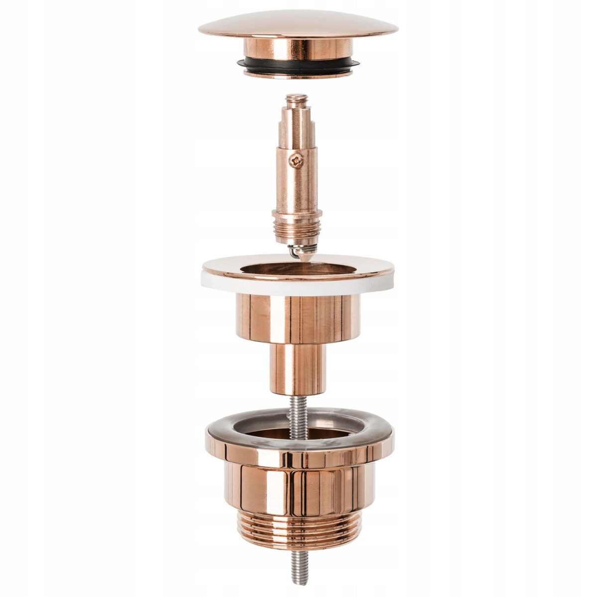 Dop pentru lavoar universal clic-clac Rea ROSE Gold - imagine 1