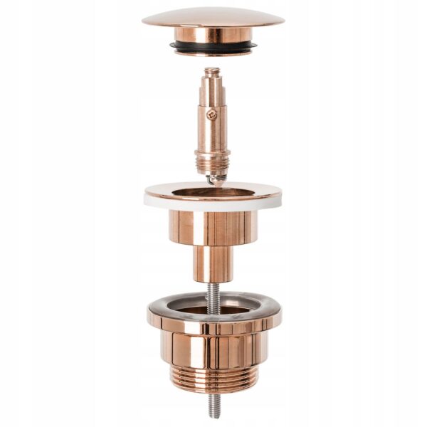 Dop pentru lavoar universal clic-clac Rea ROSE Gold