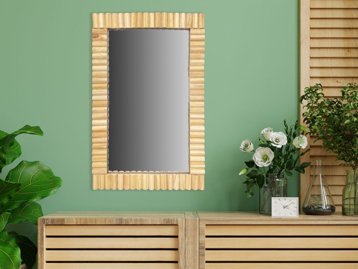 Oglinda perete Boho 55CM KLNA-MR01 - imagine 4