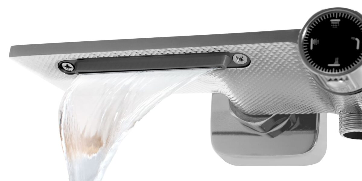 Coloana de dus REA HELIX Chrome - imagine 4