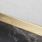 Bandă frontală pentru cădiță de duș 130cm Gold - imagine 2