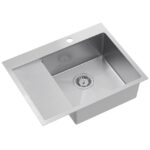 Chiuvetă inox RUSSEL 116  BRUSH NICKEL - imagine 2