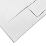 Cadita de dus Bazalt Long White 80x120 - imagine 4