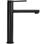 Baterie pentru baie Rea Oval Black High - imagine 2